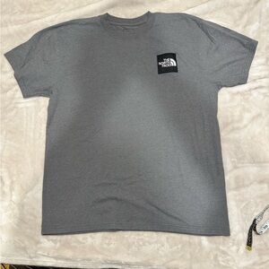 North Face T shirt with embroidered patch logo